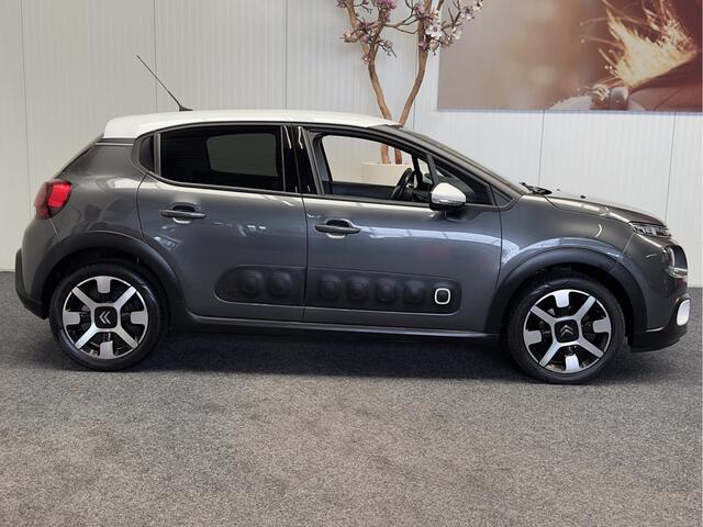 Citroen C3 1.2 PURE TECH SHINE NAVIGATIE CRUISE CONTROL BLUETOOTH TELEFOON APPLE CARPLAY/ANDROID RIJSTROOKSENSOREN PDC ZEER MOOI !! 3010