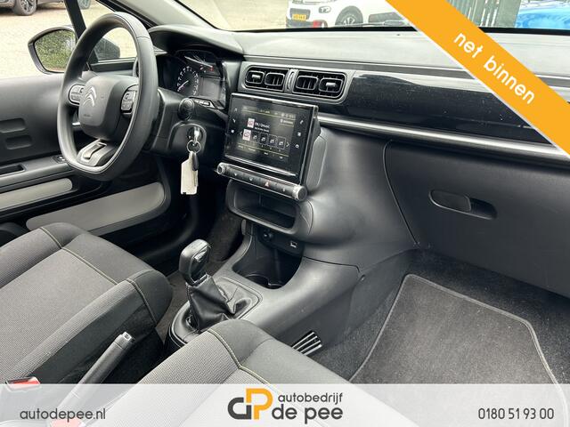 Citroen C3 1.2 PureTech S&S Feel Edition GARANTIE/CARPLAY/CLIMA/PDC/CRUISE.EL.RAMEN rijklaarprijs!