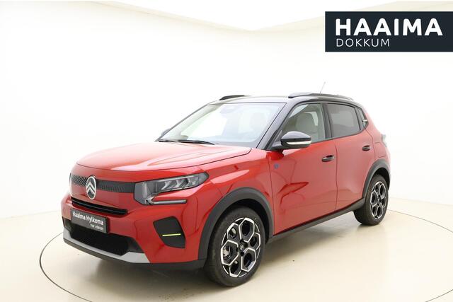 Citroen C3 Ë-C3 Max 113pk 44 kWh | MAAK NU UW AFSPRAAK | NU IN DE SHOWROOM | DEMO | Boordlader 11KW 3 Fasen | Airco | Cruise Control | Parkeersensor | Camera | Navigatie | Apple Carplay | Licht metalen velgen