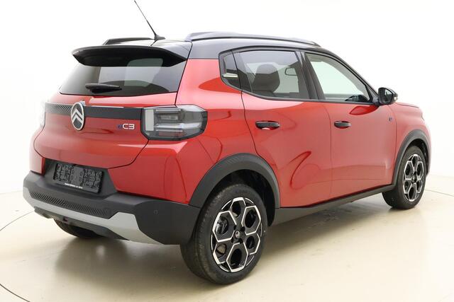 Citroen C3 Ë-C3 Max 113pk 44 kWh | MAAK NU UW AFSPRAAK | NU IN DE SHOWROOM | DEMO | Boordlader 11KW 3 Fasen | Airco | Cruise Control | Parkeersensor | Camera | Navigatie | Apple Carplay | Licht metalen velgen