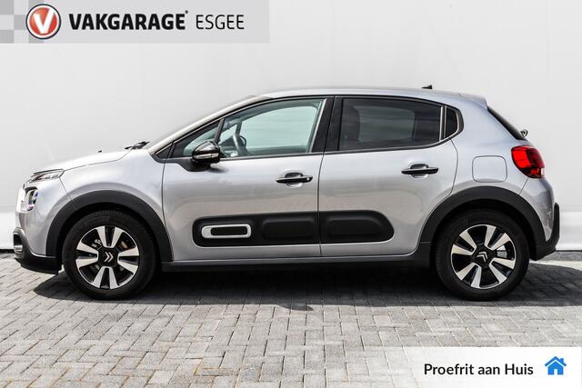 Citroen C3 1.2 PureTech Max RIJKLAAR INCL FABR GARANTIE 29-03-2026 | Two Tone-kleur zwart dak | Clima | 16'' LMV | Camera | Navi | PDC V/A |