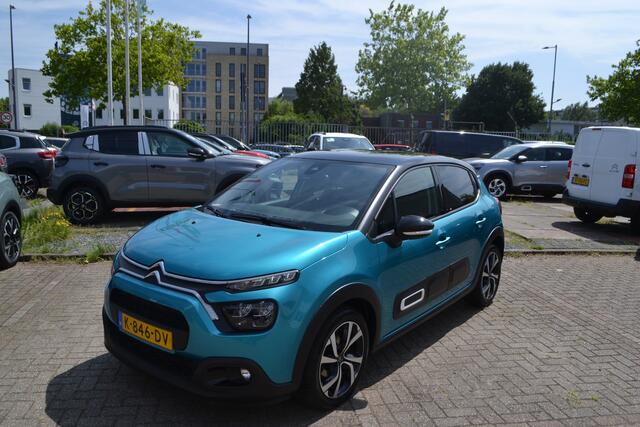 Citroen C3 1.2 PTShine I 110PK I AUTOMAAT I NAVIGATIE I ACHTERUITRIJCAMERA I ARMSTEUN I L.M. VELGEN I ALL SEASONBANDEN I