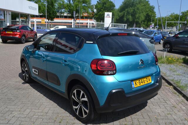 Citroen C3 1.2 PTShine I 110PK I AUTOMAAT I NAVIGATIE I ACHTERUITRIJCAMERA I ARMSTEUN I L.M. VELGEN I ALL SEASONBANDEN I