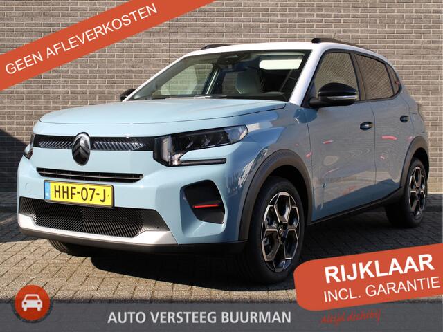 Citroen C3 1.2 Turbo Max Cruise/Climate control, Navigatie, Apple carplay/Android auto, 17'LM velgen, Camera ¤ 499,- private lease
