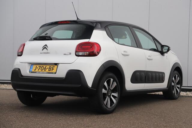 Citroen C3 1.2 PureTech Feel 110PK NIEUWE DB RIEM! 16 inch LMV Navigatie Carplay Android Achteruitrijcamera Stoelverwarming