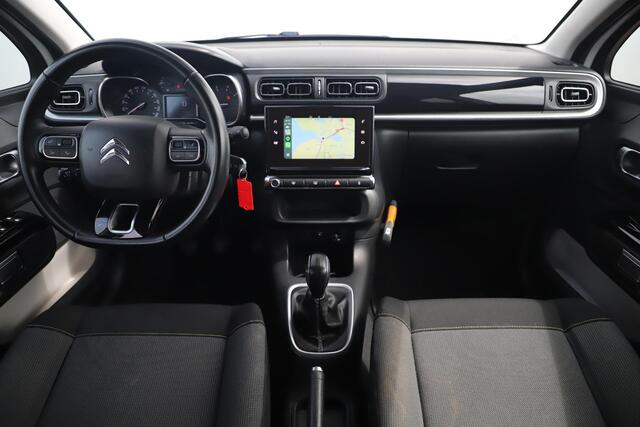 Citroen C3 1.2 PureTech S&S Shine 17 inch LMV Navigatie Carplay Android Bluetooth Clima Cruise Achteruitrijcamera DB Riem is v.v. !