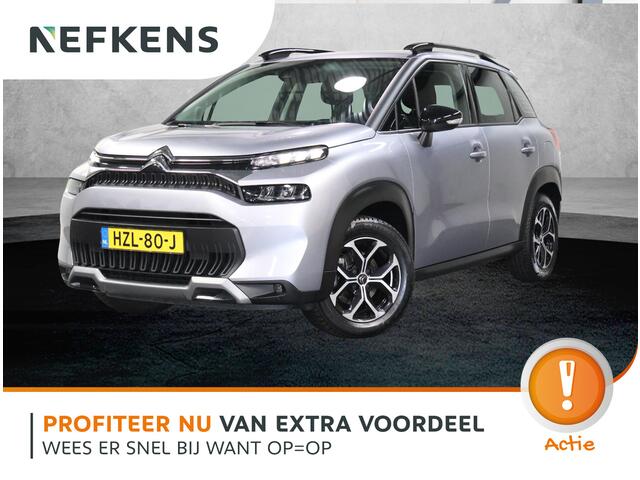 Citroen C3 Aircross 1.2 130PK Shine | AUTOMAAT | AppleCarplay/AndroidAuto | Camera | Cruise Control | Climate Control | Stoelverwarming | Navigatie |16"LMV | LED | Isofix | Privacy Glass | Parkeersensoren |