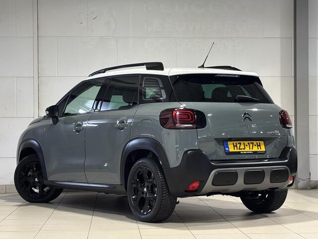 Citroen C3 Aircross Shine Pack 1.2 Turbo 130pk EAT6 | TWO-TONE! | CAMERA | NAVI | LEDER | STOELVERW. | KEYLESS ENTRY | HEAD-UP DISPLAY | GRIPCONTROL | ALL SEASON BANDEN | 17" LM-VELGEN |