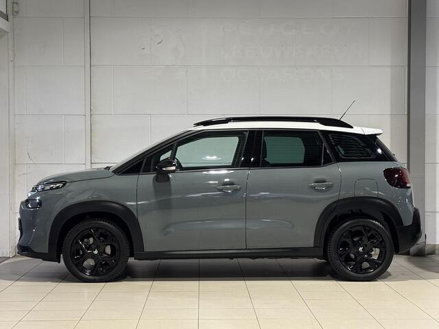 Citroen C3 Aircross Shine Pack 1.2 Turbo 130pk EAT6 | TWO-TONE! | CAMERA | NAVI | LEDER | STOELVERW. | KEYLESS ENTRY | HEAD-UP DISPLAY | GRIPCONTROL | ALL SEASON BANDEN | 17" LM-VELGEN |
