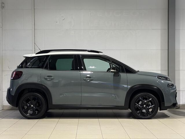 Citroen C3 Aircross Shine Pack 1.2 Turbo 130pk EAT6 | TWO-TONE! | CAMERA | NAVI | LEDER | STOELVERW. | KEYLESS ENTRY | HEAD-UP DISPLAY | GRIPCONTROL | ALL SEASON BANDEN | 17" LM-VELGEN |