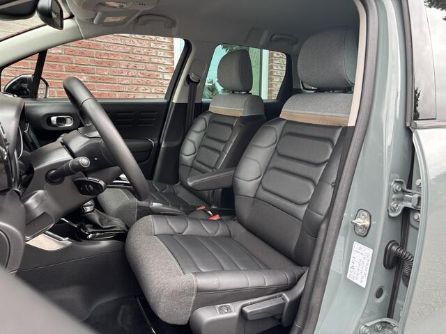 Citroen C3 Aircross Shine Pack 1.2 Turbo 130pk EAT6 | TWO-TONE! | CAMERA | NAVI | LEDER | STOELVERW. | KEYLESS ENTRY | HEAD-UP DISPLAY | GRIPCONTROL | ALL SEASON BANDEN | 17" LM-VELGEN |