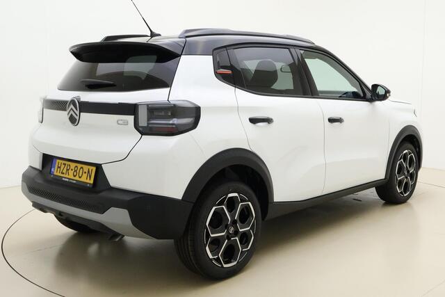 Citroen C3 1.2 Turbo 100pk Max NIEUW | Navigatie | Climate control | Camera | Zwart dak | Lichtmetalen velgen | Extra getint glas | Dakrails