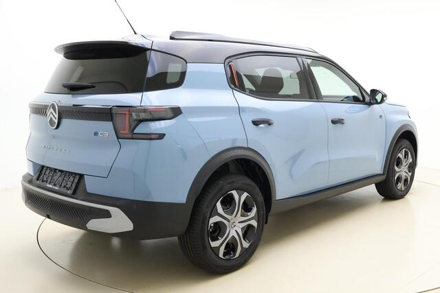 Citroen C3 Ë-C3 Aircross Plus 113pk 44 kWh 100% Elektrisch | Camera | Airco | Cruise Control | Bluetooth | Two Tone Perla Nera Black | Nieuw uit voorraad leverbaar | Voorraad