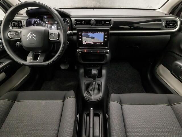 Citroen C3 1.2 PureTech S&S Sport Automaat (APPLE CARPLAY, GROOT NAVI, GETINT GLAS, CRUISE, PARKEERSENSOREN, SPORTSTOELEN, LANE ASSIST, NIEUWE APK, NIEUWSTAAT)