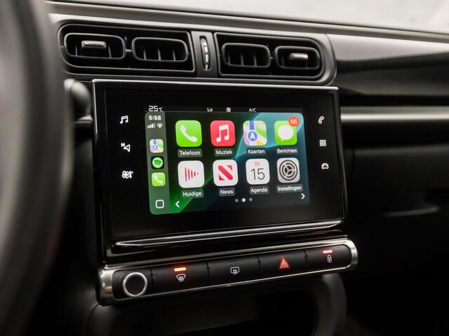Citroen C3 1.2 PureTech S&S Sport Automaat (APPLE CARPLAY, GROOT NAVI, GETINT GLAS, CRUISE, PARKEERSENSOREN, SPORTSTOELEN, LANE ASSIST, NIEUWE APK, NIEUWSTAAT)