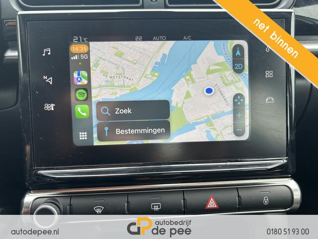 Citroen C3 1.2 PureTech S&S Feel GARANTIE/CLIMA/CARPLAY/NAVI/CRUISE/EL.RAMEN rijklaarprijs!