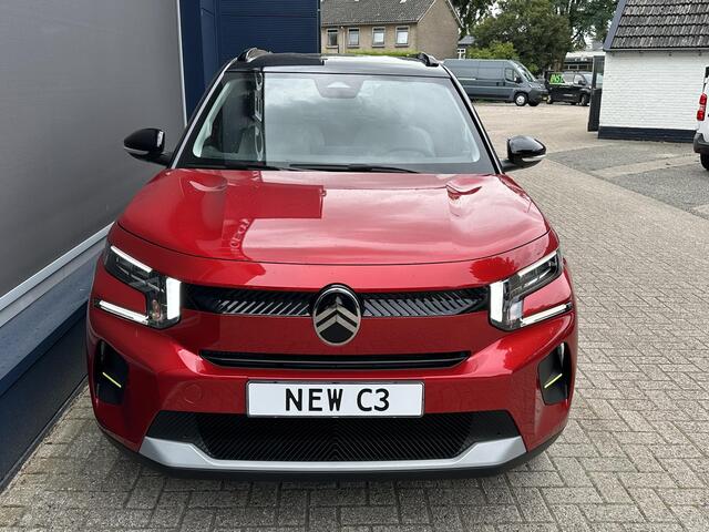 Citroen C3 1.2 Turbo 100pk Max | Nieuwste Model | Navigatie | Parkeer Camera + Sensoren achterzijde | Lichtmetalen Velgen| Hoge zitpositie | LED Verlichting | Contrastkleur Dak | Climate control | Cruise control | DAB+ Radio |