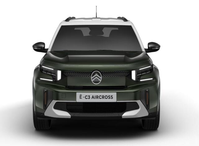 Citroen C3 Ë-C3 Aircross Max 113pk 44 kWh | Comfortstoelen | 17 inch lichtmetalen velgen | Dakspoiler | Achteruitrijcamera |