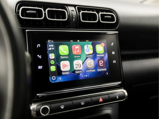 Citroen C3 Aircross 1.2 PureTech S&S Shine Automaat (APPLE CARPLAY, GROOT NAVI, GETINT GLAS, SPORTSTOELEN, CRUISE, PARKEERSENSOREN, LANE ASSIST, NIEUWSTAAT)