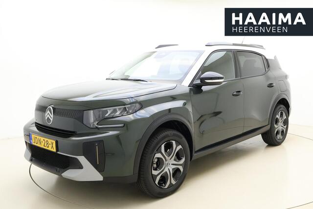 Citroen C3 Aircross 1.2 Hybrid 145pk Plus | DEMO | Nieuw model | Climate control | Navigatie via Carplay | Camera | Hoge instap | Dakrails | Extra getint glas