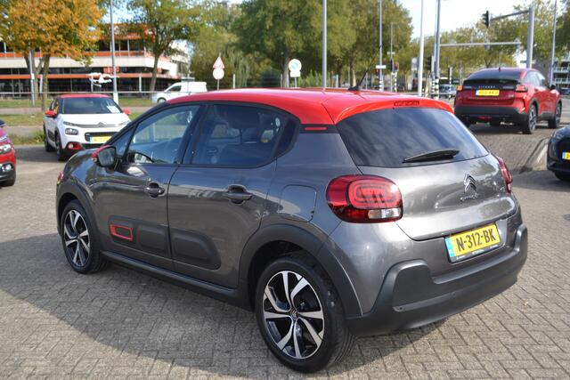 Citroen C3 1.2 PureTech Shine I NAVIGATIE I ACHTERUITRIJCAMERA I L.M. VELGEN I AMBIANCE WOOD I