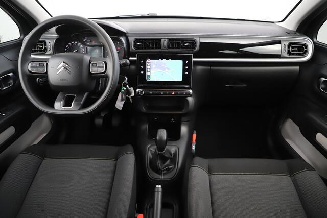 Citroen C3 1.2 PureTech Feel Navigatie Carplay Android Climate Cruise Control Rijstrooksensor Parkeersensor All-season banden!