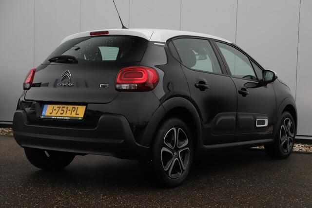 Citroen C3 1.2 PureTech Feel Carplay Android Navigatie Climate Cruise Control Rijstrooksensor Parkeersensor All-season banden!