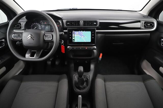 Citroen C3 1.2 PureTech Feel Carplay Android Navigatie Climate Cruise Control Rijstrooksensor Parkeersensor All-season banden!