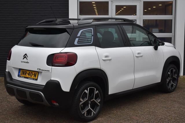 Citroen C3 Aircross PureTech 110 EAT6 Automaat Shine | Navigatie | Airconditioning ECC | Camera achter | Lederen Bekleding | Armsteun | Carplay & Android Auto | LM Velgen | isofix bevestigingspunten | Keyless