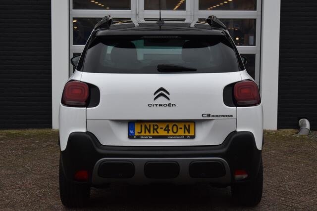 Citroen C3 Aircross PureTech 110 EAT6 Automaat Shine | Navigatie | Airconditioning ECC | Camera achter | Lederen Bekleding | Armsteun | Carplay & Android Auto | LM Velgen | isofix bevestigingspunten | Keyless