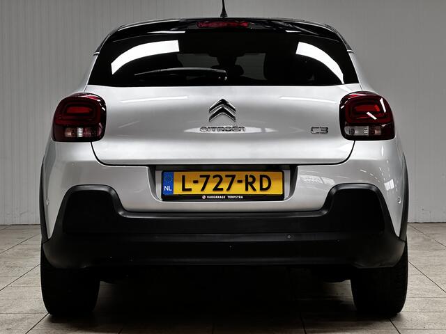 Citroen C3 1.2 PureTech Shine/ D-Riem verv: 110.000 KM!/ Camera/ 17'' LMV/ Keyless/ Apple + Android/ DAB+/ PDC V+A/ Clima/ Cruise/ Bluetooth/ Lane-Assist./ Multi. LEDER. Stuur/ Mistl.
