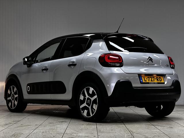 Citroen C3 1.2 PureTech Shine/ D-Riem verv: 110.000 KM!/ Camera/ 17'' LMV/ Keyless/ Apple + Android/ DAB+/ PDC V+A/ Clima/ Cruise/ Bluetooth/ Lane-Assist./ Multi. LEDER. Stuur/ Mistl.