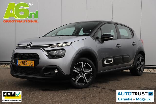 Citroen C3 1.2 PureTech Feel Navigatie Carplay Android Climate Cruise Control Rijstrooksensor Parkeersensor All-season banden!