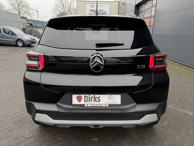Citroen C3 100pk Max (Camera - Automatische Airco - Navigatie - Apple Carplay - 17" - LED - Parkeersensoren)