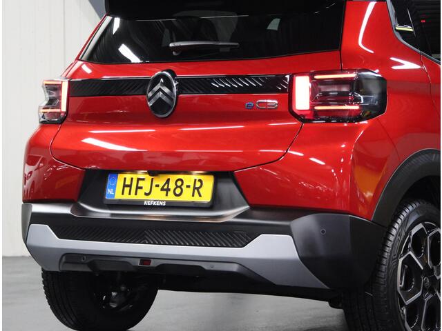 Citroen C3 Ë-C3 Max 113PK 44 kWh | ACCURAPPORT 100%| AppleCarplay/AndroidAuto | Elixer Red | Navigatie | 11KW Boordlader | Camera | Cruise Control | Climate Control | FULL LED | Parkersensoren |