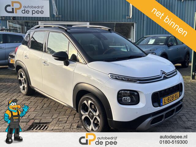 Citroen C3 Aircross 1.2 PureTech S&S Shine GARANTIE/CARPLAY/CRUISE/CLIMA/LEDER/CAMERA/STOELVERW./AUTOM./LICHTMET./TREKH./RIJMODI rijklaarprijs!