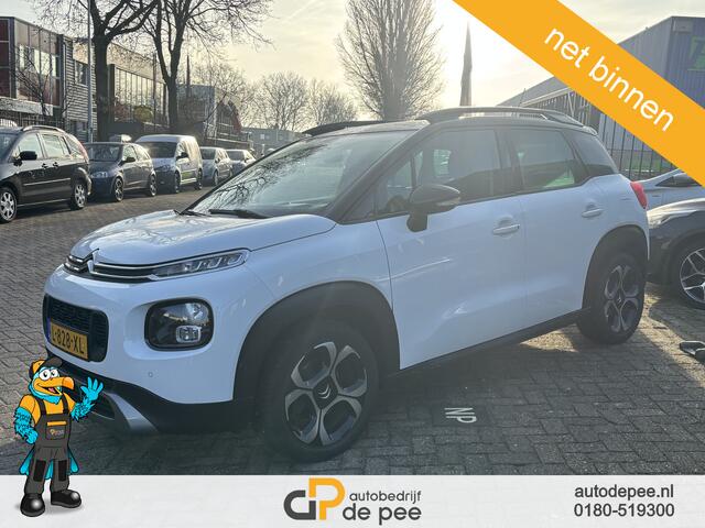 Citroen C3 Aircross 1.2 PureTech S&S Shine GARANTIE/CARPLAY/CRUISE/CLIMA/LEDER/CAMERA/STOELVERW./AUTOM./LICHTMET./TREKH./RIJMODI rijklaarprijs!
