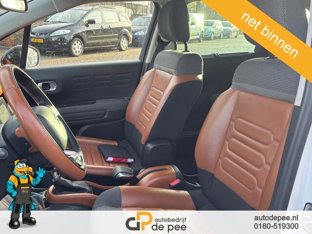 Citroen C3 Aircross 1.2 PureTech S&S Shine GARANTIE/CARPLAY/CRUISE/CLIMA/LEDER/CAMERA/STOELVERW./AUTOM./LICHTMET./TREKH./RIJMODI rijklaarprijs!
