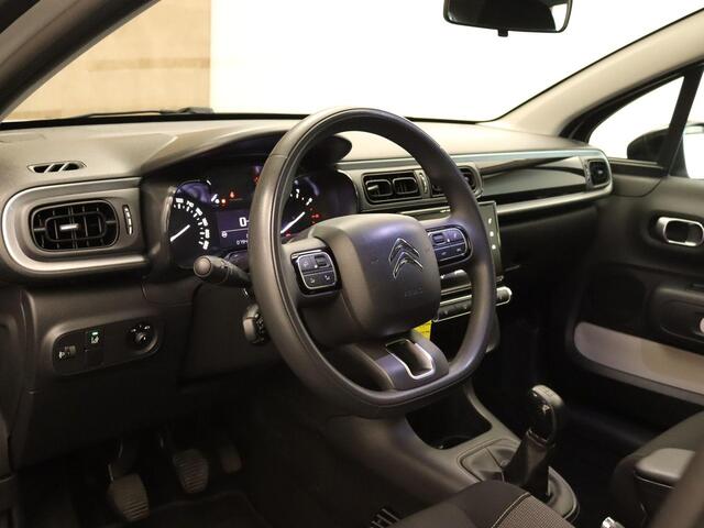 Citroen C3 1.2 PureTech Feel Edition - ORIGINEEL NEDERLANDSE AUTO - VASTE TREKHAAK - TREKGEWICHT 450 KG - NAVIGATIE - CRUISE CONTROL - PARKEERSENSOREN ACHTER - CLIMATE CONTROL - TWO TONE LAK - BLUETOOTH - DONKER GETINTE RAMEN ACHTER - ARMSTEUN VOOR - EXTRA WINTERSET