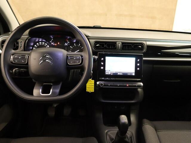 Citroen C3 1.2 PureTech Feel Edition - ORIGINEEL NEDERLANDSE AUTO - VASTE TREKHAAK - TREKGEWICHT 450 KG - NAVIGATIE - CRUISE CONTROL - PARKEERSENSOREN ACHTER - CLIMATE CONTROL - TWO TONE LAK - BLUETOOTH - DONKER GETINTE RAMEN ACHTER - ARMSTEUN VOOR - EXTRA WINTERSET