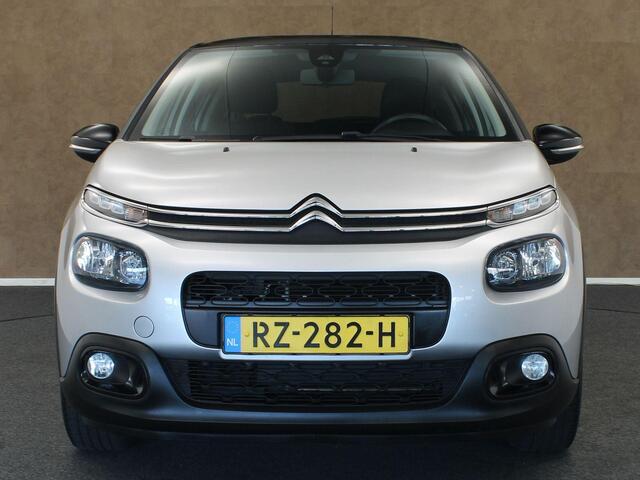 Citroen C3 1.2 PureTech Feel Edition - ORIGINEEL NEDERLANDSE AUTO - VASTE TREKHAAK - TREKGEWICHT 450 KG - NAVIGATIE - CRUISE CONTROL - PARKEERSENSOREN ACHTER - CLIMATE CONTROL - TWO TONE LAK - BLUETOOTH - DONKER GETINTE RAMEN ACHTER - ARMSTEUN VOOR - EXTRA WINTERSET