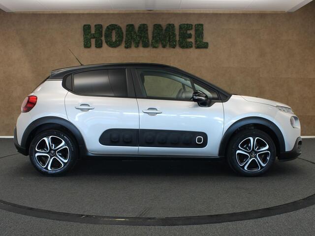 Citroen C3 1.2 PureTech Feel Edition - ORIGINEEL NEDERLANDSE AUTO - VASTE TREKHAAK - TREKGEWICHT 450 KG - NAVIGATIE - CRUISE CONTROL - PARKEERSENSOREN ACHTER - CLIMATE CONTROL - TWO TONE LAK - BLUETOOTH - DONKER GETINTE RAMEN ACHTER - ARMSTEUN VOOR - EXTRA WINTERSET