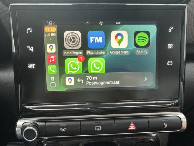 Citroen C3 Aircross 1.2 PureTech Shine | Pano | Head-up | Premium Sound | Weinig km | 1. Eigenaar | Carplay | Camera | Key-less | Dode hoek sens | Garantie