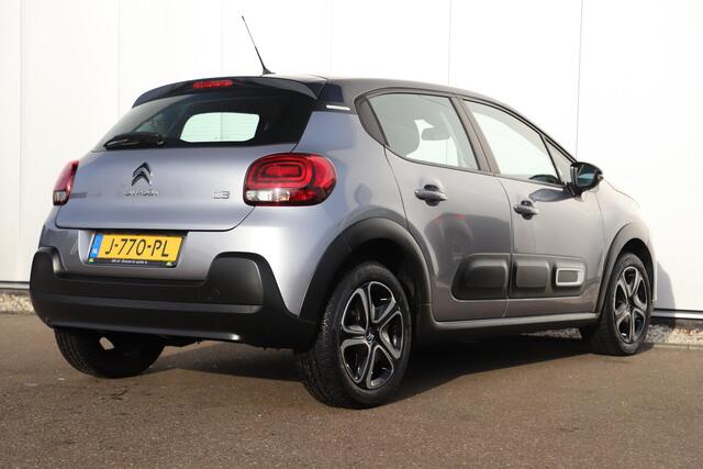 Citroen C3 1.2 PureTech Feel Navigatie Carplay Android Climate Cruise Control Rijstrooksensor Parkeersensor All-season banden!