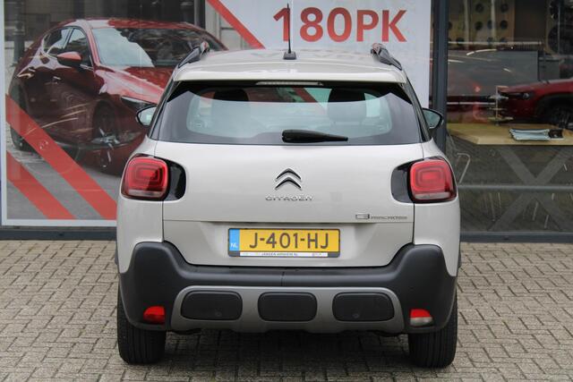 Citroen C3 Aircross 1.2 PureTech Feel 82PK , Airco, PDC, Cruise, LMV 16 Inch, Bluetooth, LED, Dakrails Zwart
