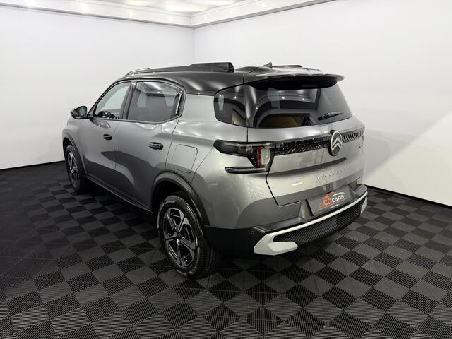 Citroen C3 Aircross 1.2 Hybrid 145pk Max Camera, Half leder, Apple carplay, Cruise control, Rijstrook correctie, Lichtmetalen velgen, 2 jaar garantie