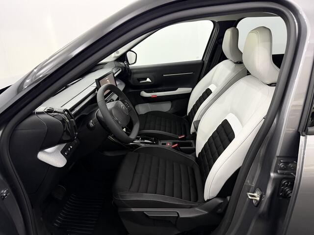Citroen C3 Aircross 1.2 Hybrid 145pk Max Camera, Half leder, Apple carplay, Cruise control, Rijstrook correctie, Lichtmetalen velgen, 2 jaar garantie