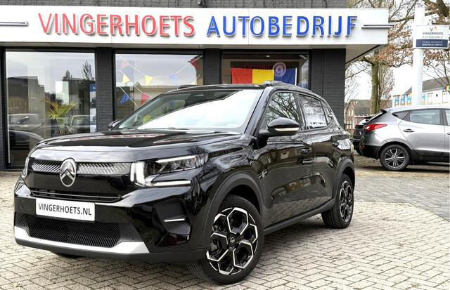 Citroen C3 Ë-C3 100% Elektrisch 113pk Comfort Range 44 kWh Superluxe MAX Uitvoering * Navigatie * Parkeer Camera * L.M. Velgen * Apple Car Play / Android Auto * Climate & Cruise Control * Vingerhoets; Vierde Generatie Eersteklas Service. Al meer dan 100 jaar een beg