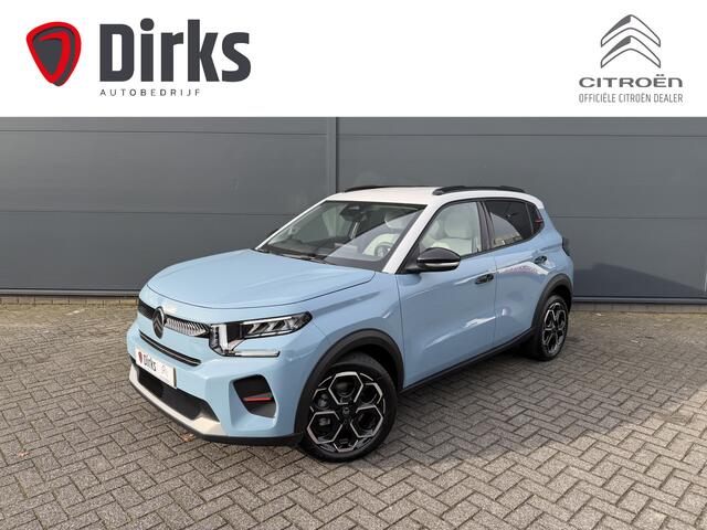 Citroen C3 100pk Max (Camera - Navigatie - Automatische Airco - Apple Carplay - 17"- Draadloos laden - LED)