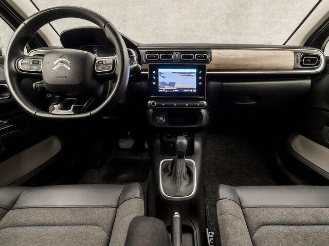 Citroen C3 1.2 PureTech Shine Automaat (APPLE CARPLAY, GROOT NAVI, CAMERA, KEYLESS, LEDER, SPORTSTOELEN, GETINT GLAS, CRUISE, NIEUWE APK, NIEUWSTAAT)